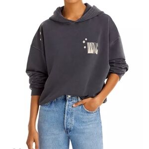 Anine Bing Bleached Alec Hoodie Size S